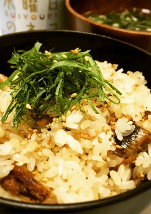 「うえの」の切落しで激旨穴子炊き込みご飯-レシピのメイン写真