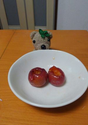 小さな小さな焼きリンゴ-レシピのメイン写真