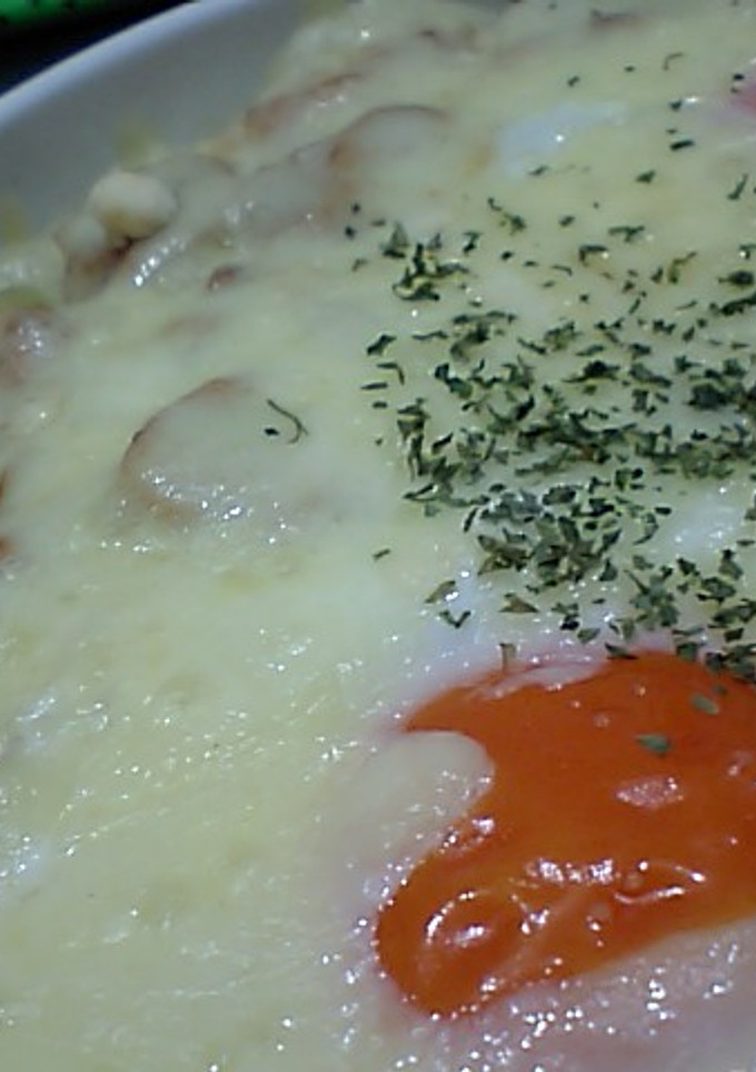 半熟卵の焼きカレー-レシピのメイン写真