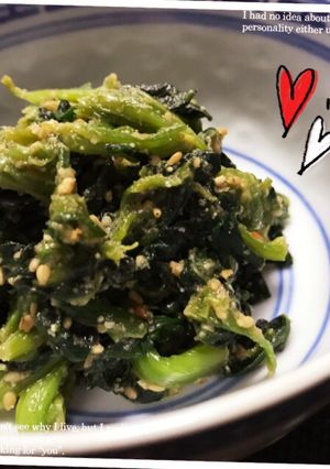 隠し味が決め手♡極旨ほうれん草胡麻和え♡-レシピのメイン写真