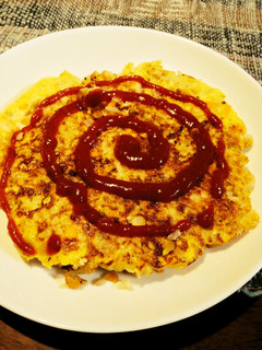 簡単☆彡シンプル野菜のごはん焼き-レシピのメイン写真