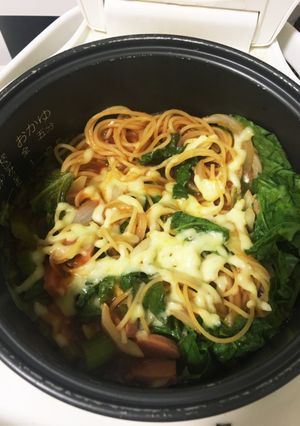炊飯器でトマトパスタ-レシピのメイン写真