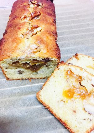 絶品!リンゴとクルミのパウンドケーキ-レシピのメイン写真
