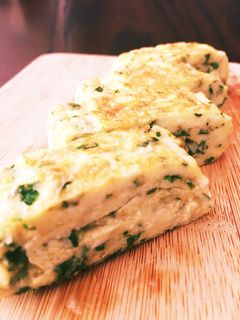 栄養満点!ケール入和風たまご焼き-レシピのメイン写真