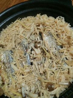 きのこと秋刀魚のご飯-レシピのメイン写真