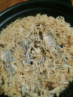 きのこと秋刀魚のご飯-レシピのメイン写真