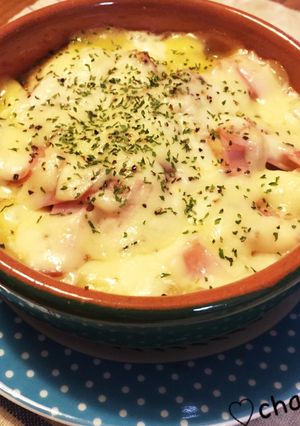 パン耳グラタン☆コーンスープで超簡単！-レシピのメイン写真