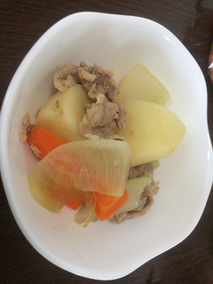あごだしつゆで、肉じゃが-レシピのメイン写真