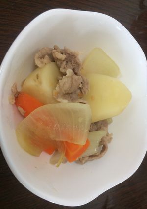 あごだしつゆで、肉じゃが-レシピのメイン写真