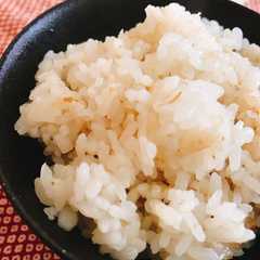 รูปของ えのき 押し麦 ダイエットご飯！