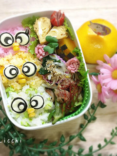 アングリーバード・ベイビーバードキャラ弁-レシピのメイン写真