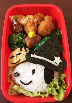 魔女っこスヌーピー☆ キャラ弁-レシピのメイン写真