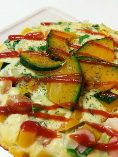 かぼちゃのスパニッシュオムレツ❤-レシピのメイン写真