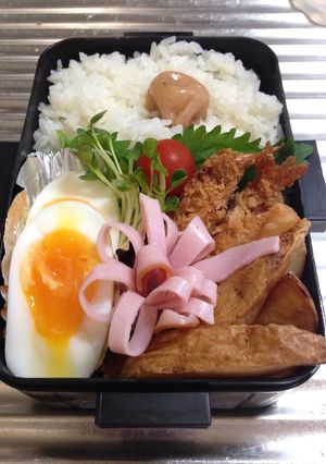 お弁当81★2016.10.18ゆで卵-レシピのメイン写真