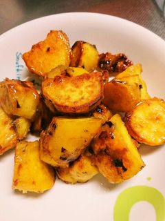 「焼き芋風味の大学芋」-レシピのメイン写真