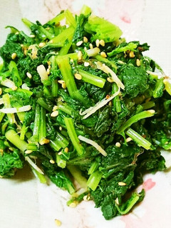 ご飯がすすむ、大根葉のおひたし-レシピのメイン写真