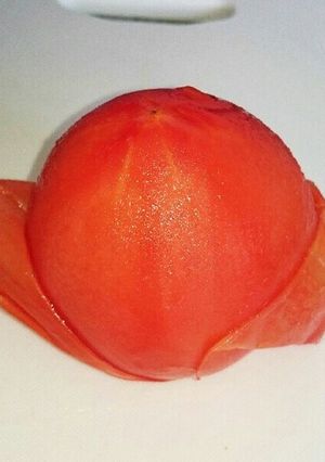 湯むきより簡単☆トマトの皮むき-レシピのメイン写真