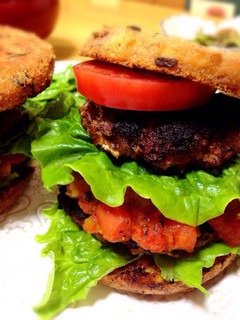 がんもどきがバンズ代わり☆がんもバーガー-レシピのメイン写真