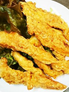 後片付け楽チン♪鶏ささみの唐揚げ-レシピのメイン写真
