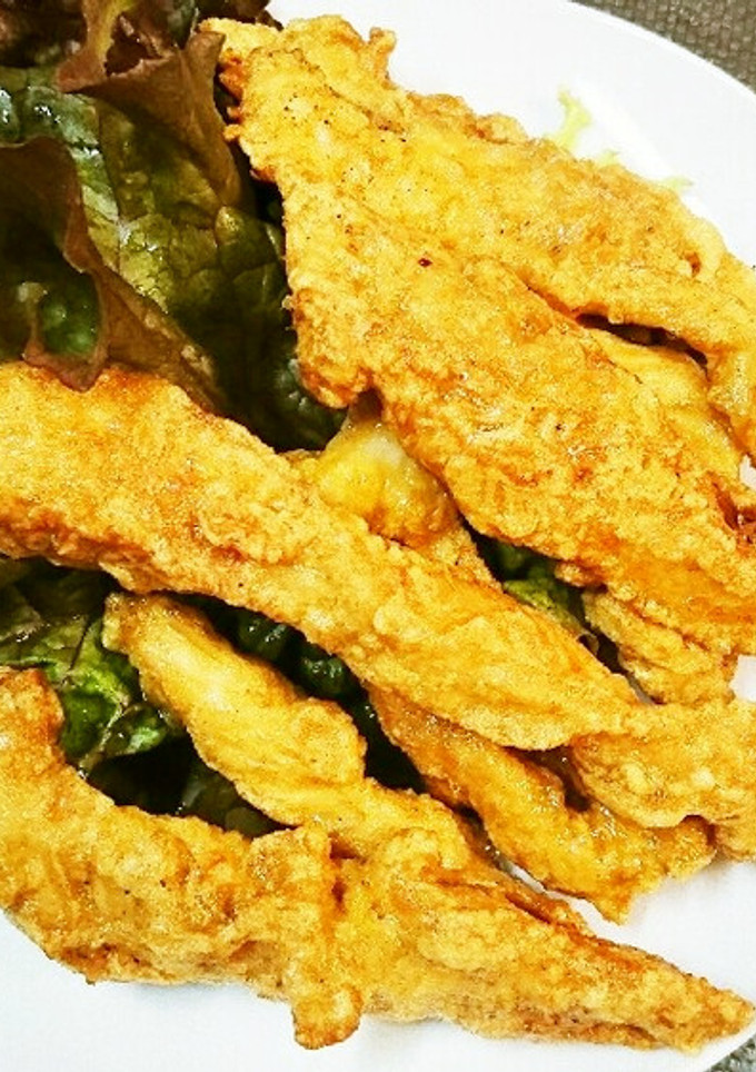 後片付け楽チン♪鶏ささみの唐揚げ-レシピのメイン写真