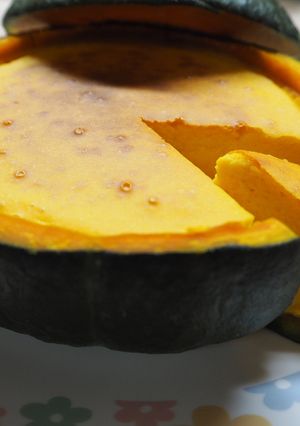 丸々かぼちゃのチーズタルト-レシピのメイン写真