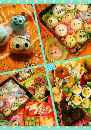 運動会弁当*竹輪とコーンでぴーちゃん-レシピのメイン写真