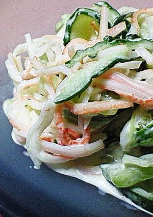 ✿キュウリのカニ風味サラダ✿-レシピのメイン写真