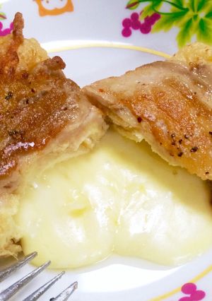 とろぉ〜り♪お揚げチーズ詰め豚バラ巻き-レシピのメイン写真
