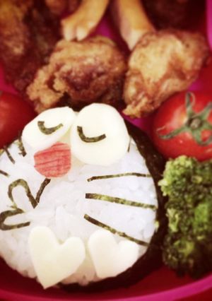 キャラ弁【ドラえもん】-レシピのメイン写真