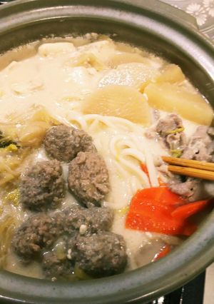 あごだしで*簡単飛鳥鍋！-レシピのメイン写真