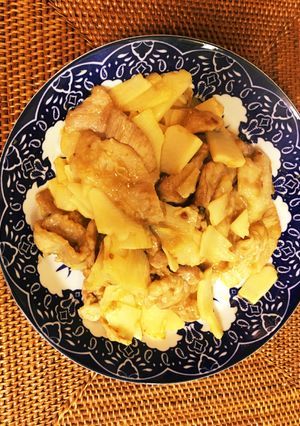 タケノコの醤油炒め-レシピのメイン写真