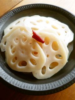 れんこんの甘酢漬け♪-レシピのメイン写真