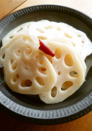 れんこんの甘酢漬け♪-レシピのメイン写真