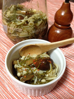 とろとろ美味しい♪めかぶ、なめこ、えのき-レシピのメイン写真