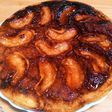 紅玉でどうぞ、タルトタタン風ホットケーキ