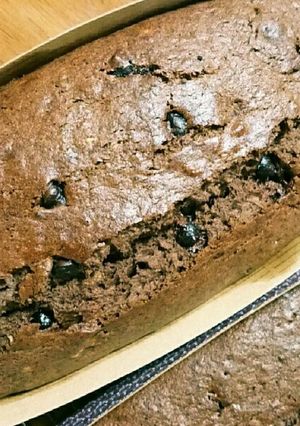 チョコチップ&バナナパウンドケーキ-レシピのメイン写真