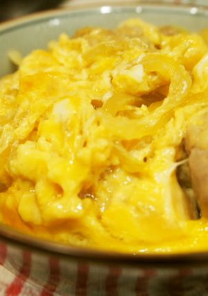 フライパンで作る☆我が家の簡単親子丼。-レシピのメイン写真