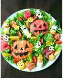 ハロウィンに☆カルパッチョで大皿サラダ★
