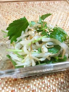 もやしと三つ葉のナムル-レシピのメイン写真