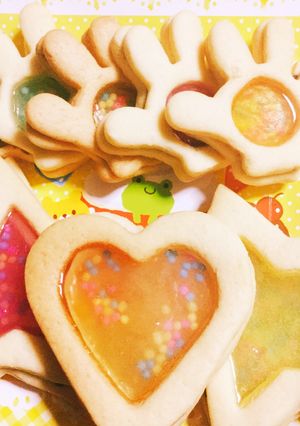 簡単可愛い♡ステンドグラスクッキー-レシピのメイン写真