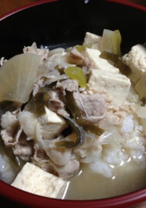 豚だけど 贅沢牛肉のスープ-レシピのメイン写真