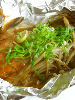 秋鮭ときのこのホイル焼き-レシピのメイン写真