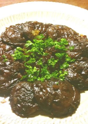 生椎茸の赤ワイン煮-レシピのメイン写真