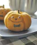 ハロウィン★クリーム入り茶巾しぼり♪