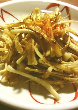 椎茸の軸のおつまみ-レシピのメイン写真
