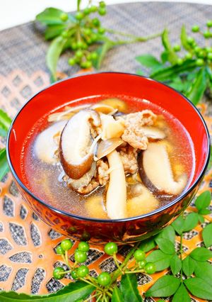 和風【きのこ汁】牛肉入り-レシピのメイン写真