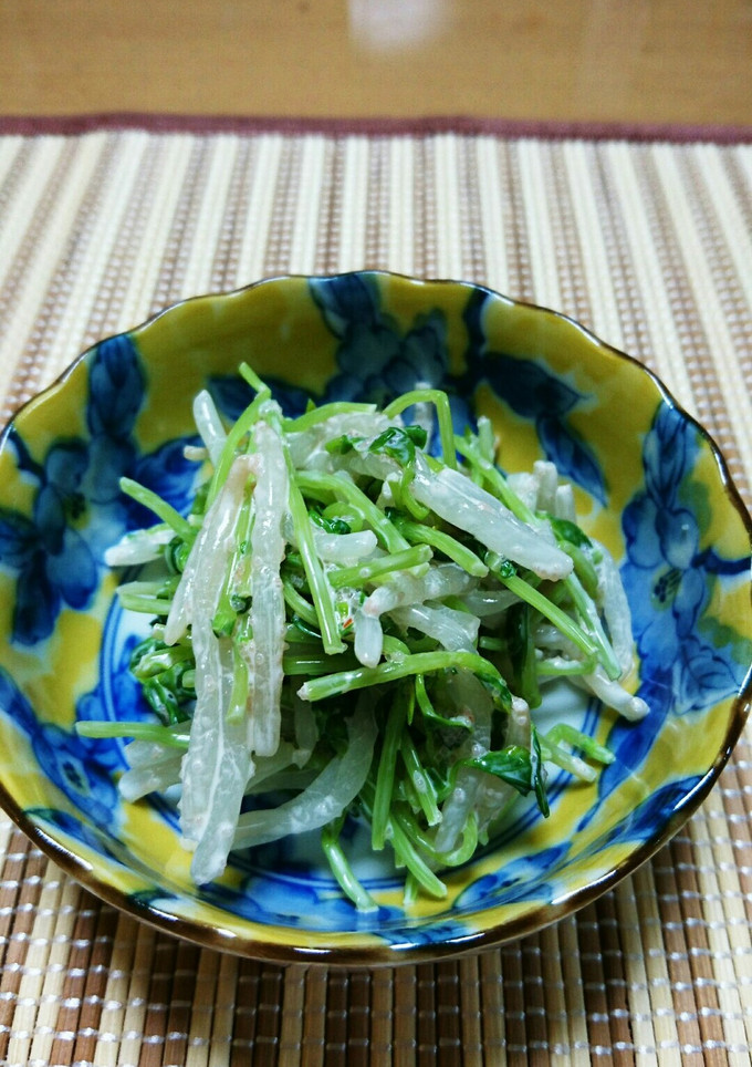 もやしと豆苗の明太子マヨ和え-レシピのメイン写真