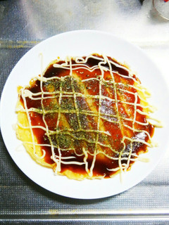 片栗粉でもちもちお好み焼き-レシピのメイン写真