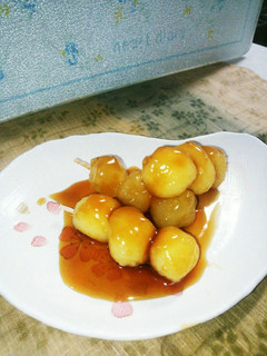 さつまいもでみたらし団子♪-レシピのメイン写真
