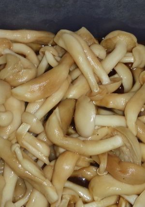 しめじのレンチン醤油蒸し　レンジ-レシピのメイン写真